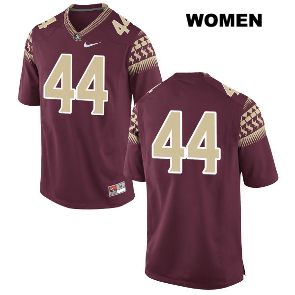 Women's NCAA Nike Florida State Seminoles #44 Chandler Marshall College No Name Red Stitched Authentic Football Jersey PZI5169MU